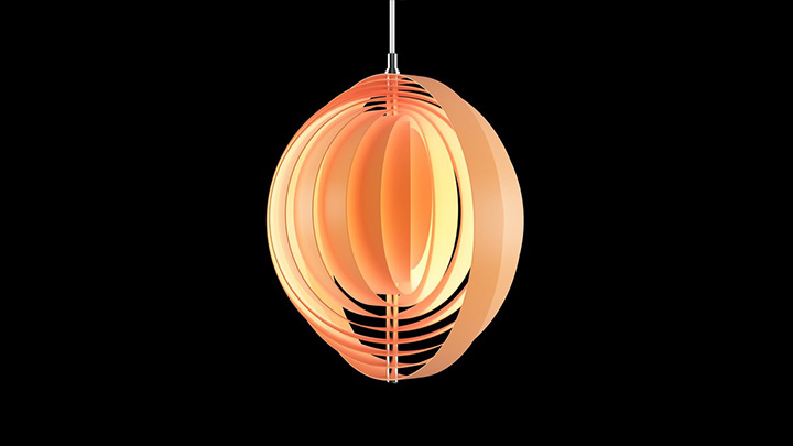 渲染模型_灯具1017