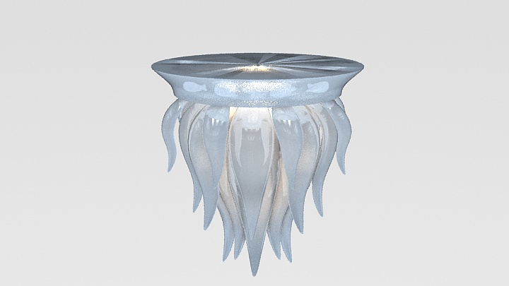 渲染模型_灯具1082