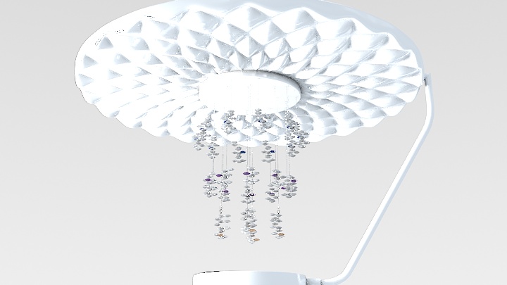 渲染模型_灯具1086