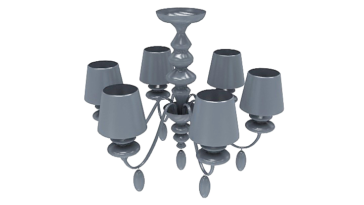渲染模型_灯具1126