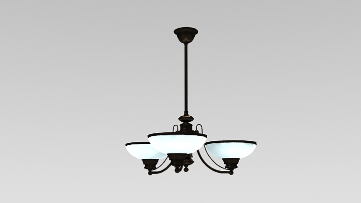 渲染模型_灯具1133