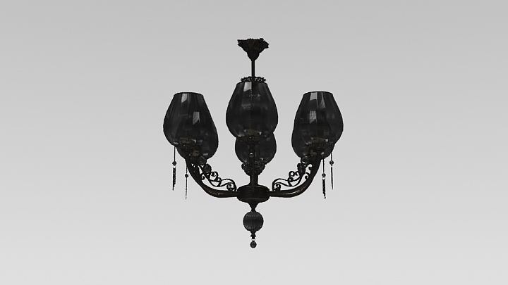 渲染模型_灯具1147