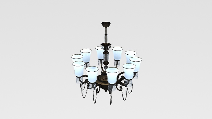 渲染模型_灯具1165