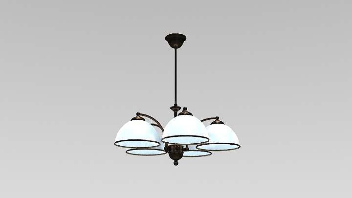 渲染模型_灯具1175