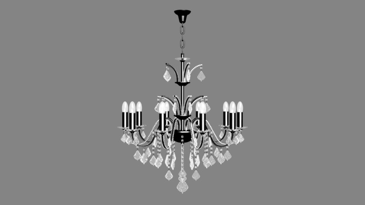 渲染模型_灯具724