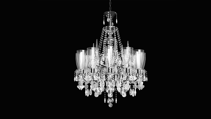 渲染模型_灯具740