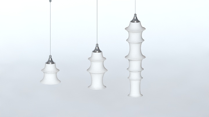 渲染模型_灯具755