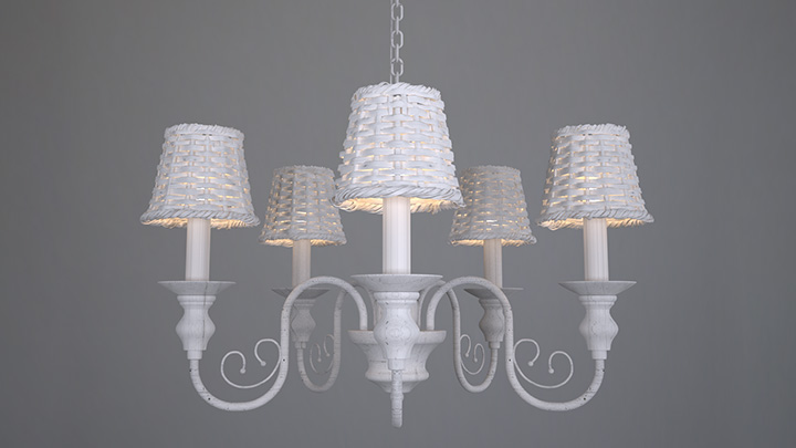 渲染模型_灯具810