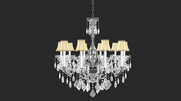 渲染模型_灯具826