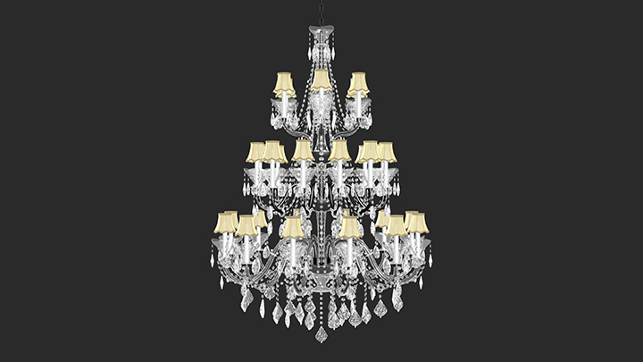 渲染模型_灯具829