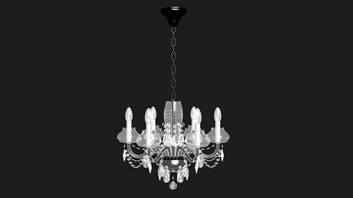 渲染模型_灯具837