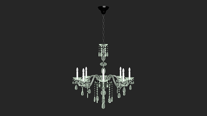 渲染模型_灯具847