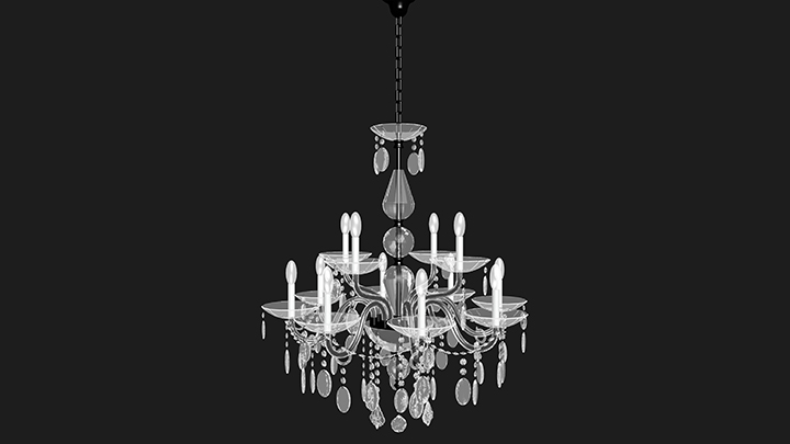 渲染模型_灯具855