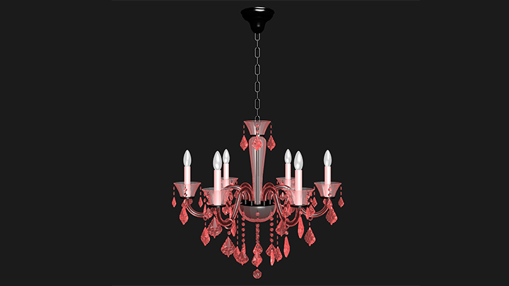 渲染模型_灯具856