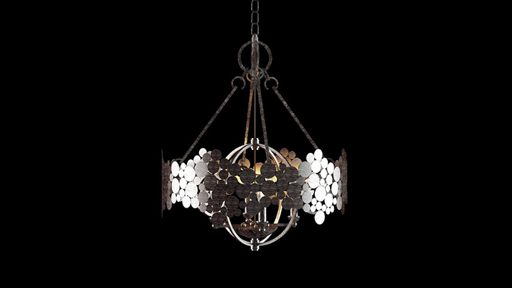 渲染模型_灯具905