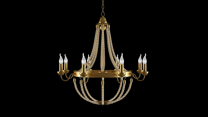 渲染模型_灯具911