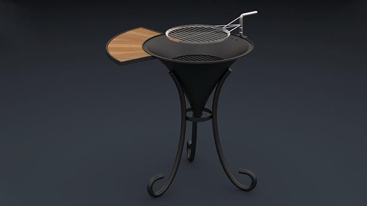 渲染模型_烤架014