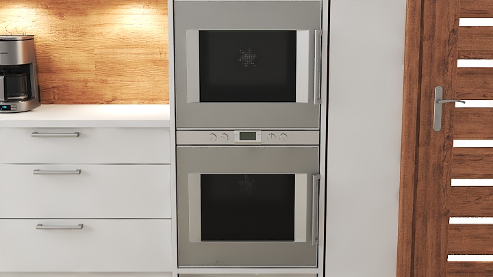 渲染模型_烤箱102