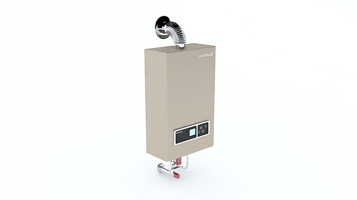 渲染模型_热水器021