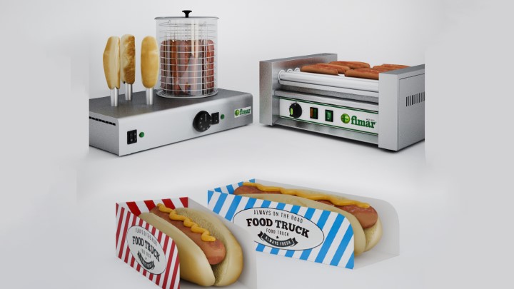 渲染模型_热狗设备001