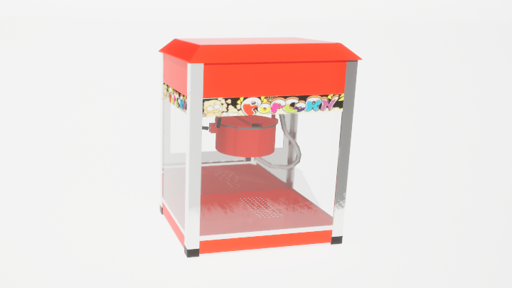 渲染模型_爆米花机002