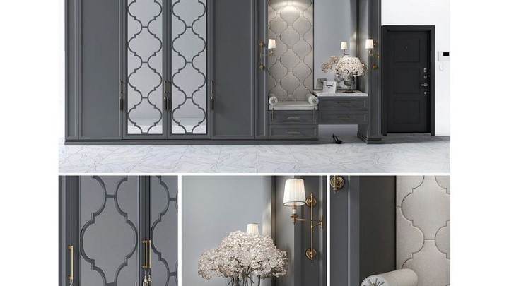 渲染模型_玄关003