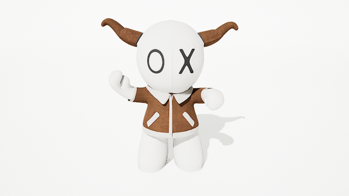 渲染模型_玩偶031