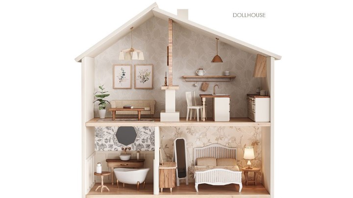 渲染模型_玩偶之家001