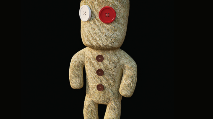 渲染模型_玩具玩偶034