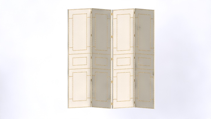 渲染模型_现代屏风隔断014