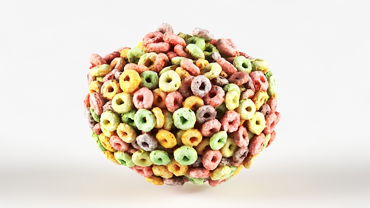 渲染模型_甜甜圈001