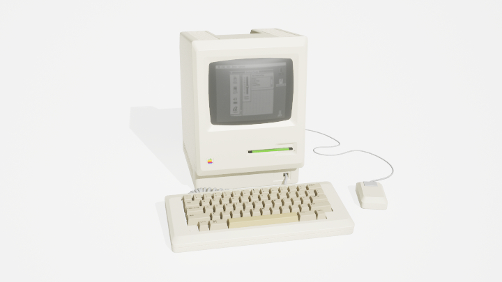 渲染模型_电脑080