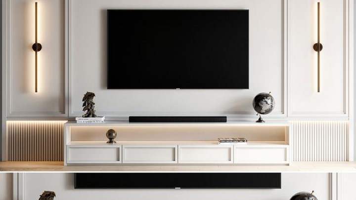 渲染模型_电视墙145