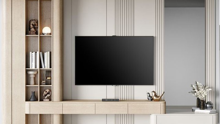 渲染模型_电视墙248