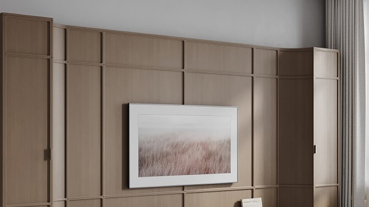 渲染模型_电视墙266