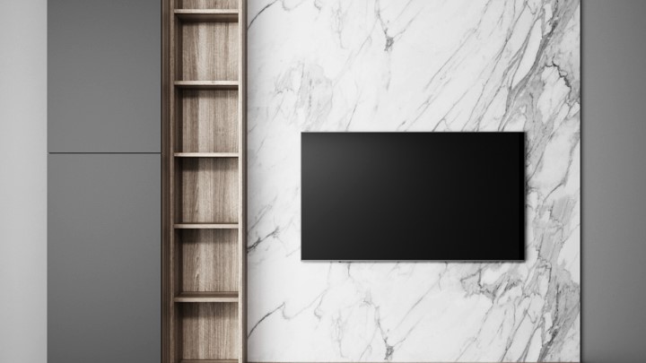 渲染模型_电视墙279