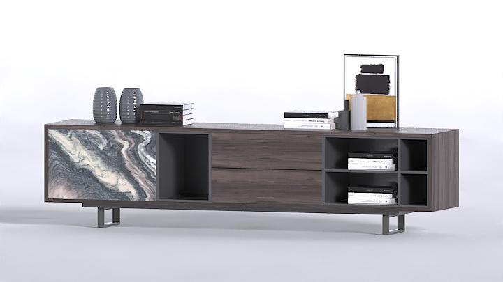 渲染模型_电视柜111