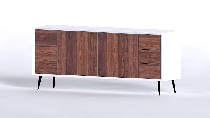 渲染模型_电视柜134