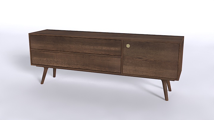 渲染模型_电视柜152