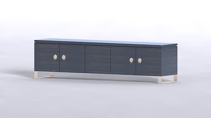 渲染模型_电视柜162