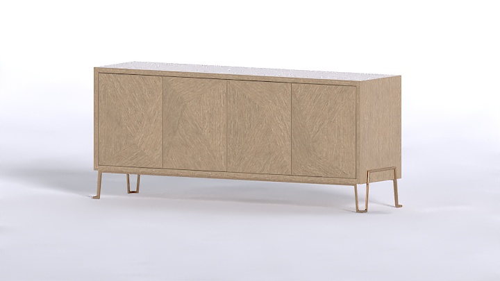 渲染模型_电视柜164