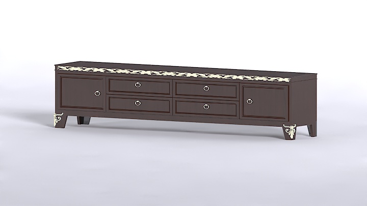 渲染模型_电视柜166