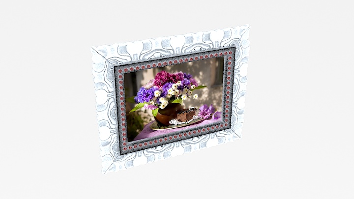 渲染模型_画框挂画024