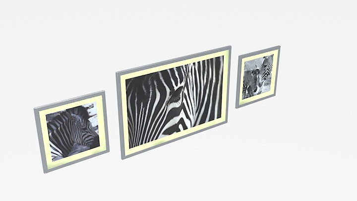 渲染模型_画框挂画029