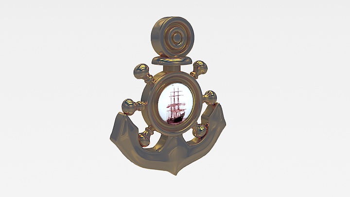 渲染模型_画框挂画076