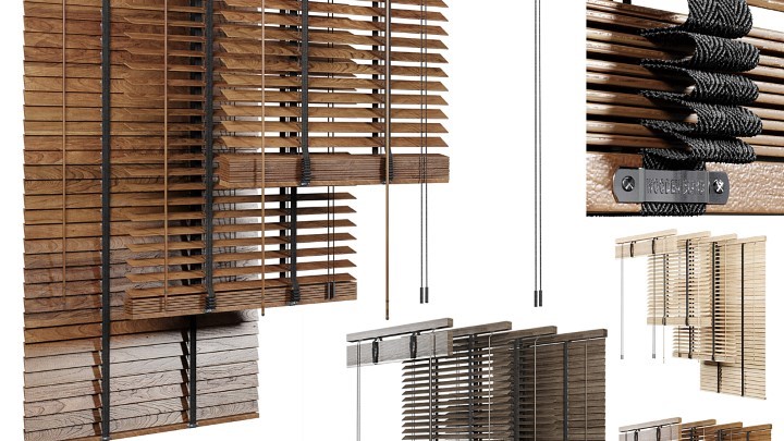 渲染模型_百叶窗010