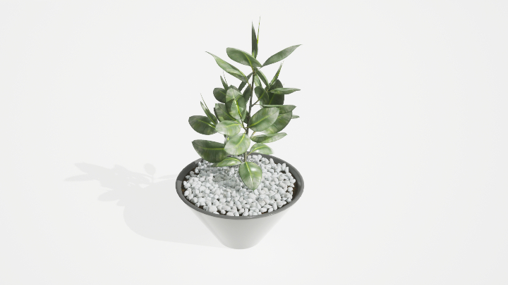 渲染模型_盆栽绿植188