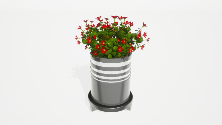 渲染模型_盆栽绿植304