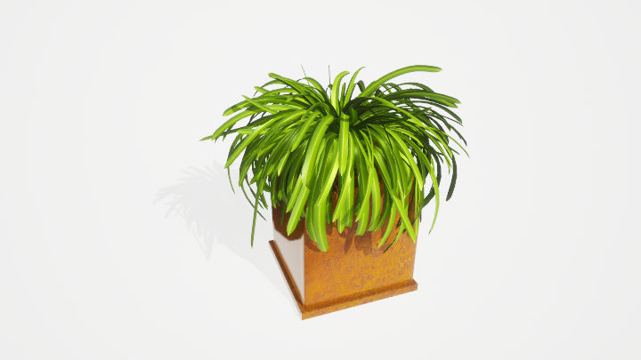 渲染模型_盆栽绿植311