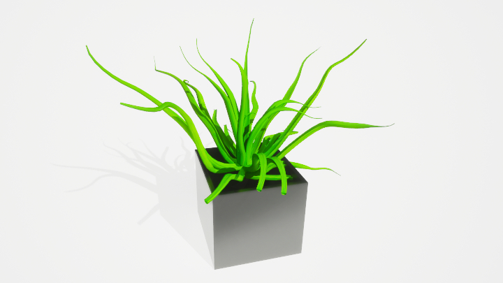 渲染模型_盆栽绿植362